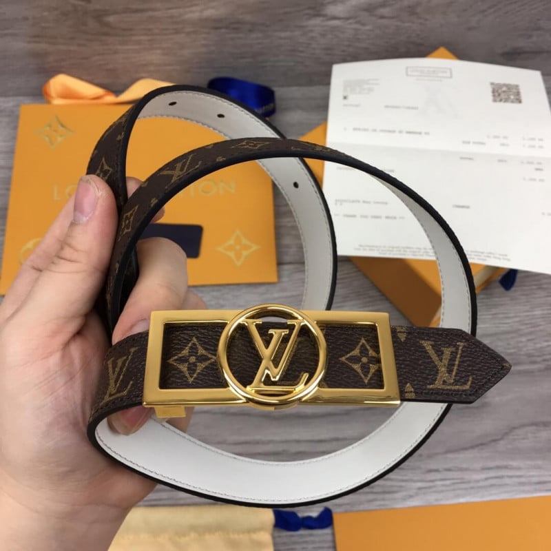 Louis Vuitton Dauphine 25mm Reversible Belt M0208U view 6