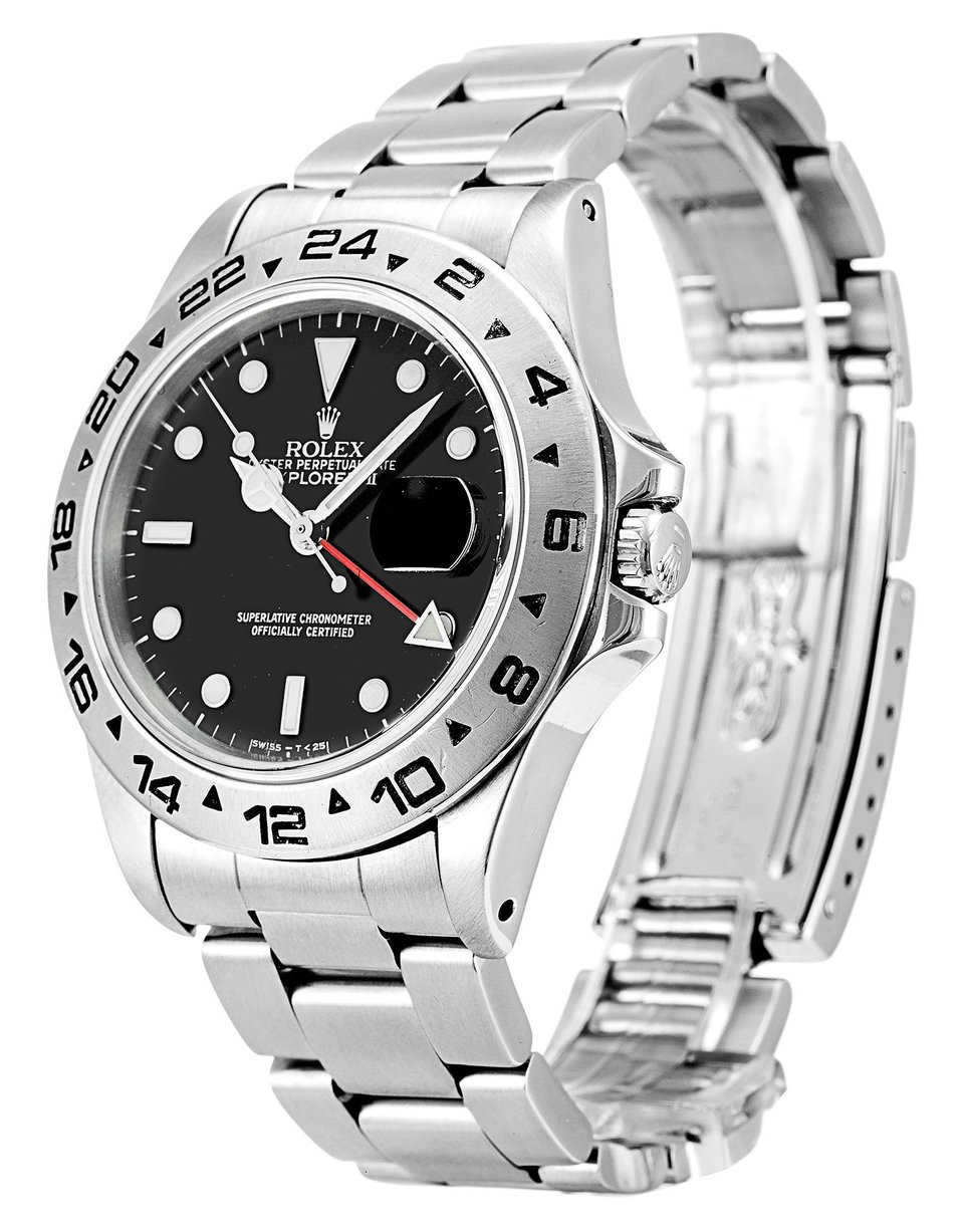 Rolex Explorer 40mm Black Dial 16550 view 3