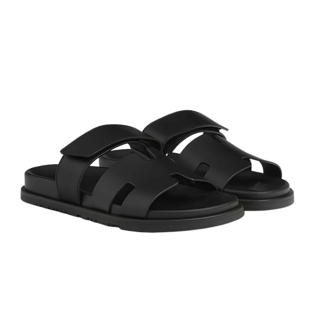 Hermes Chypre Sandal Noir Color Calfskin H222000ZH01390