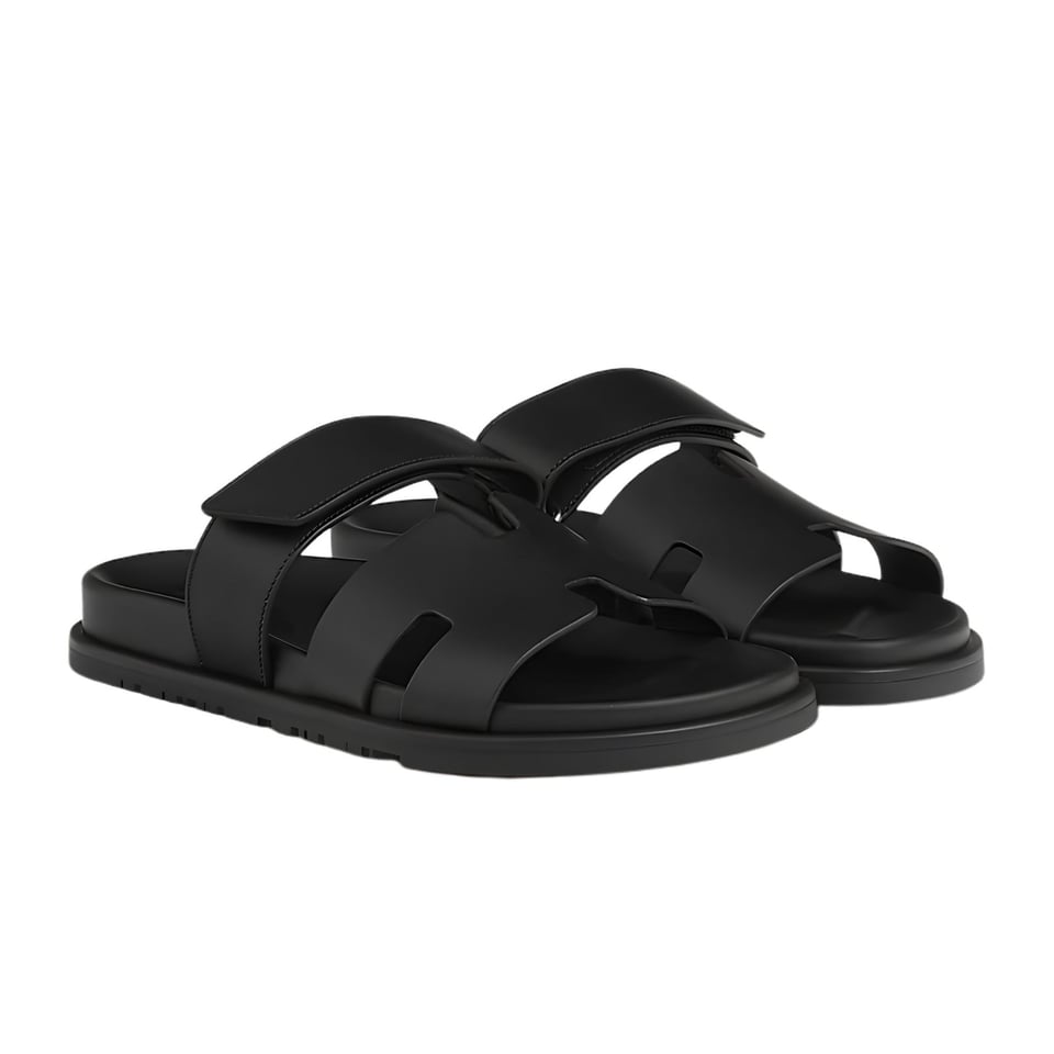 Hermes Chypre Sandal Noir Color Calfskin H222000ZH01390