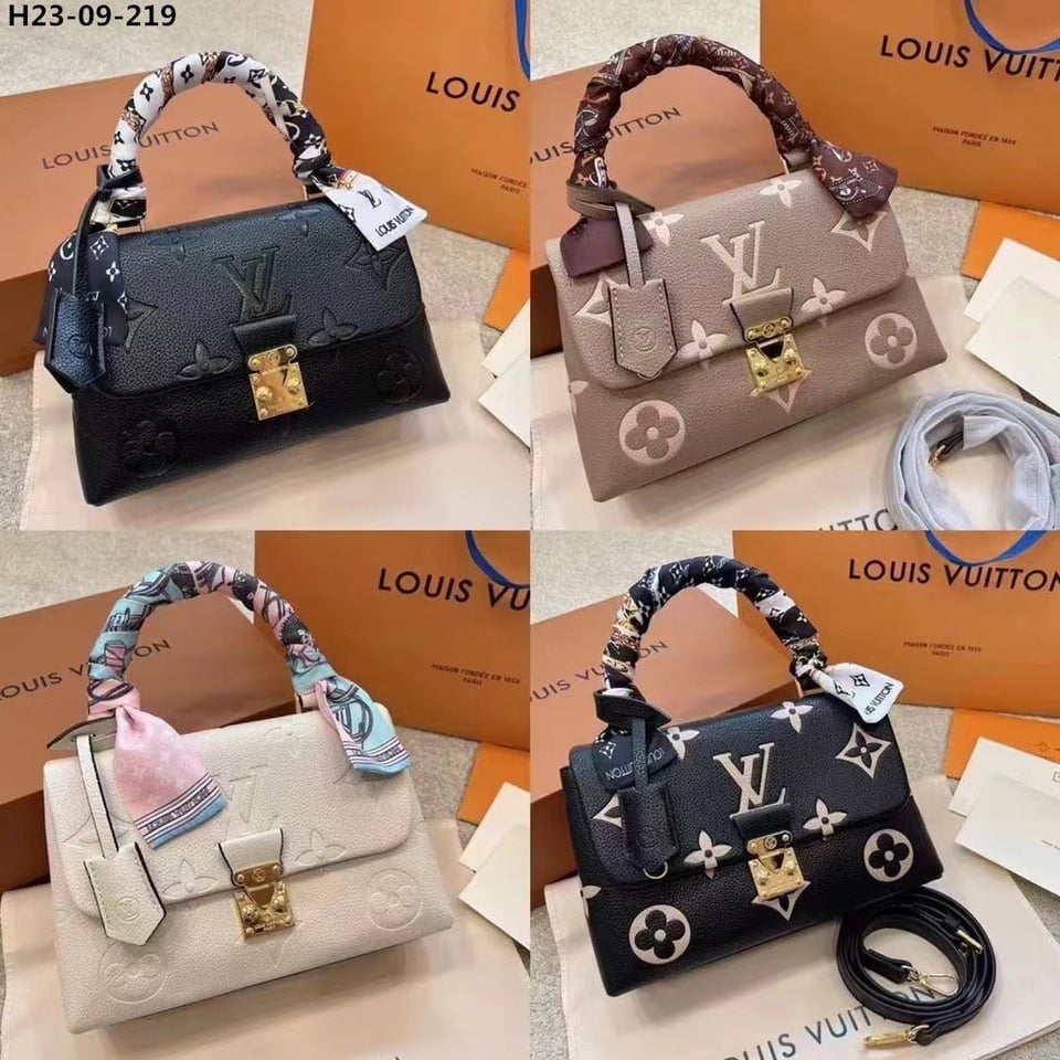 Louis Vuitton Madeleine Bb Bag Black 24Cm M45977 view 4
