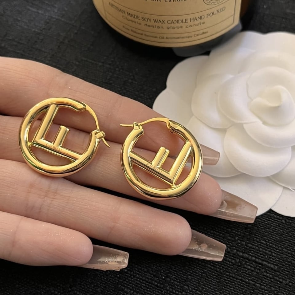 Fendi F Is Fendi Earrings 8Ak625B08F0Cfk view 3