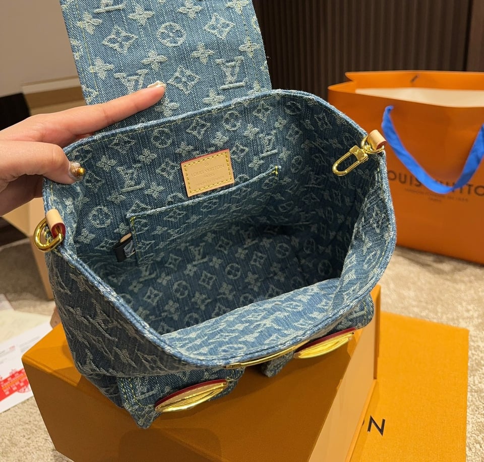 Louis Vuitton Backpack Venice Denim Blue 20Cm M46836 view 9