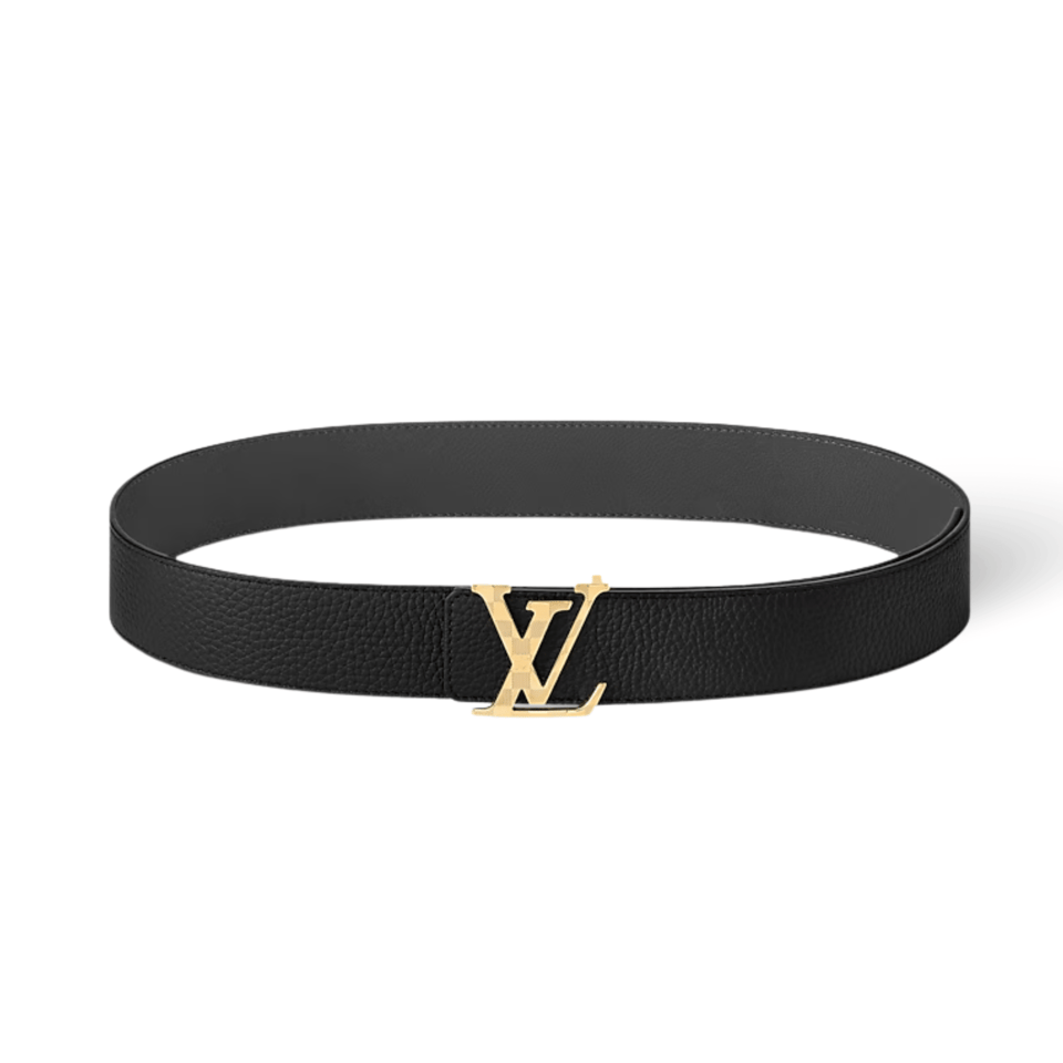 Louis Vuitton LV Gold Damier 40mm Reversible Men Belt M0333T view 2