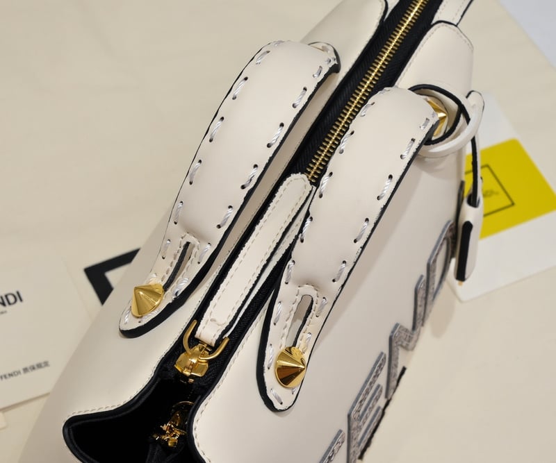 Fendi By The Way Medium White 27cm view 6