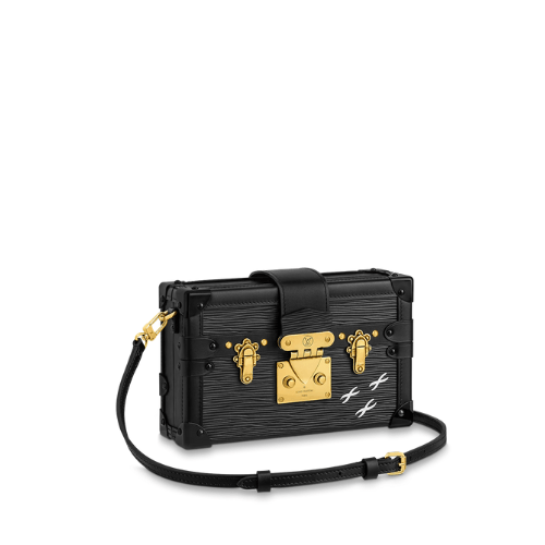 Louis Vuitton Petite Malle Black 20cm/7.9in view 2