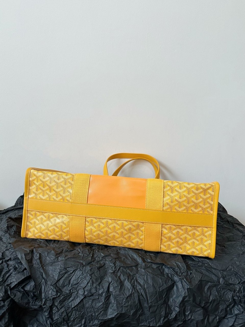 Goyard Goya Villette Tote 45Cm Yellow Canvas view 4