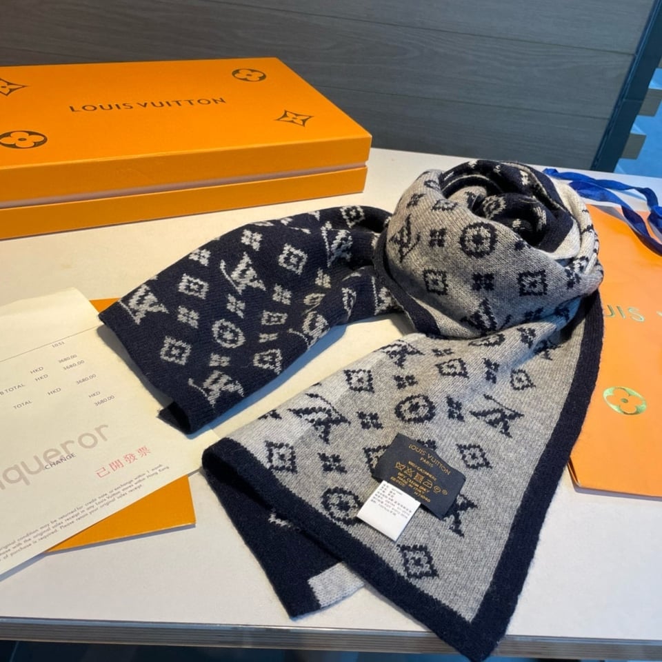 Louis Vuitton Monogram Pattern Allover For Women 180cm