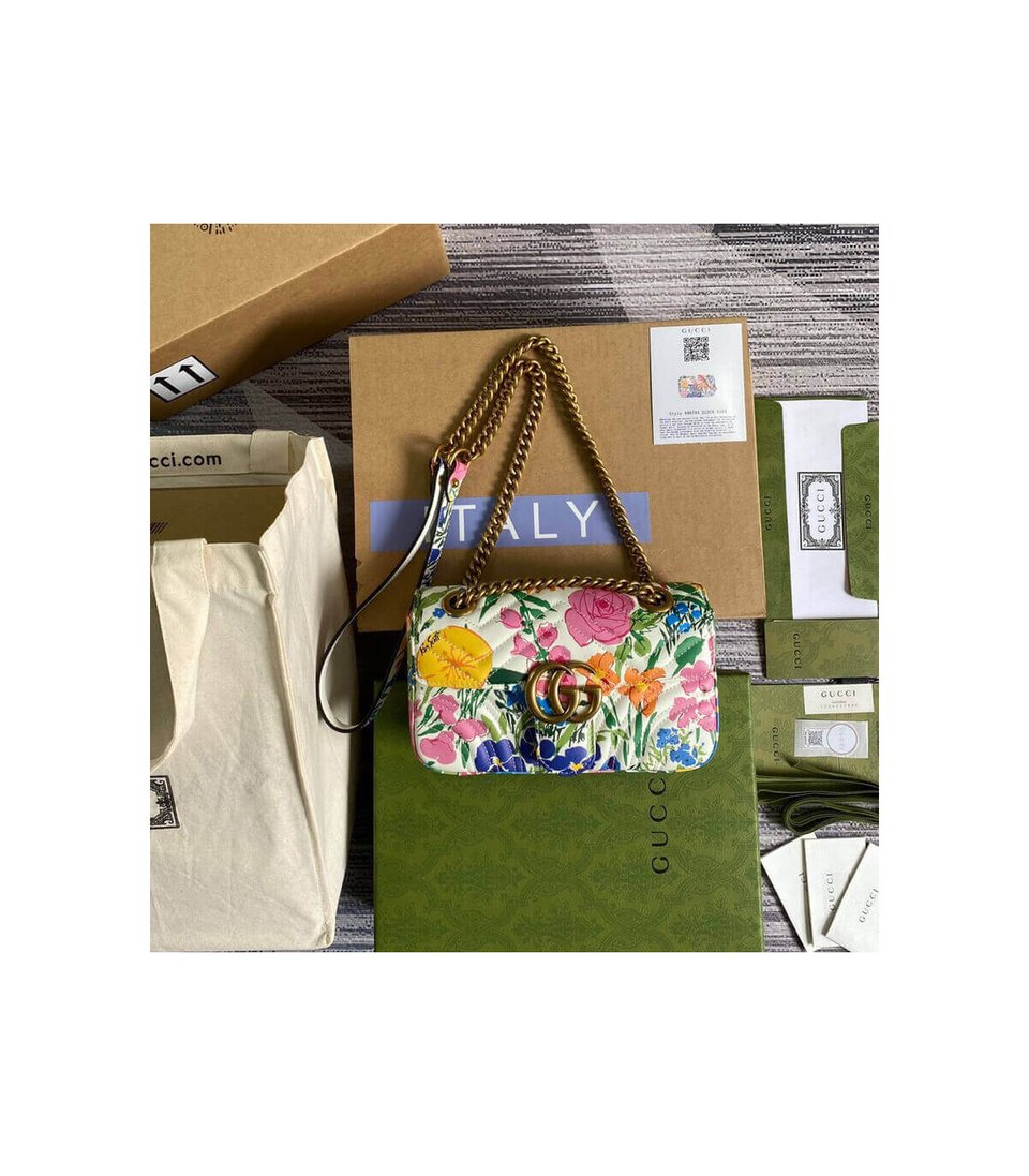 Gucci GG Marmont Ken Scott Print Mini Shoulder Bag view 4
