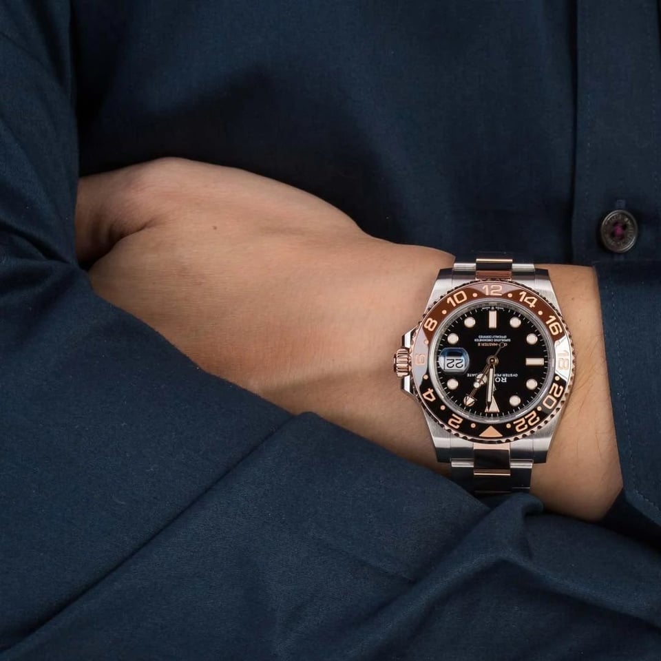 Rolex GMT-Master II 40mm Black Dial 126711CHNR Root Beer view 5