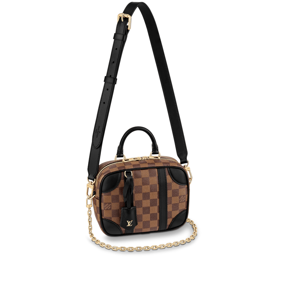 Louis Vuitton Valisette Souple Bb 19Cm Black view 2