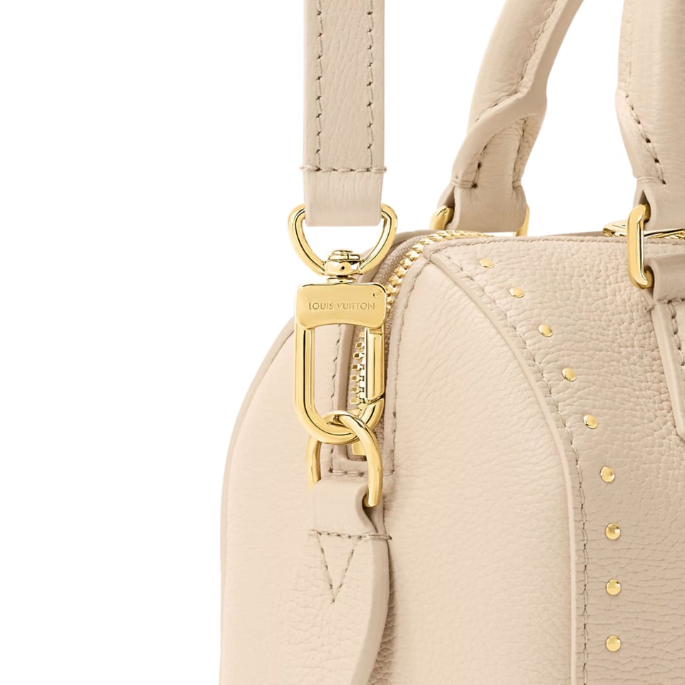 Louis Vuitton Speedy Trunk Almond Calfskin 20.5cm M29876 view 4