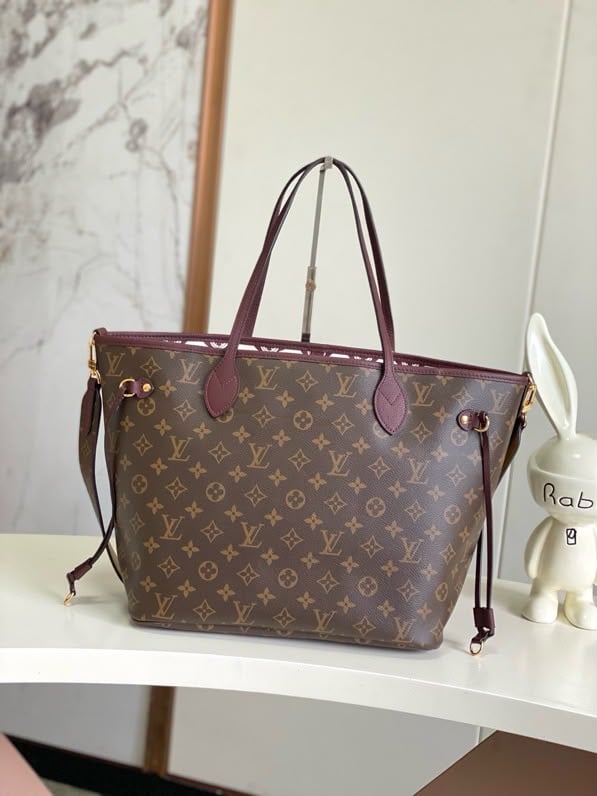 Louis Vuitton Neverfull Inside Out MM Bag Monogram Canvas 47cm M28377 view 5