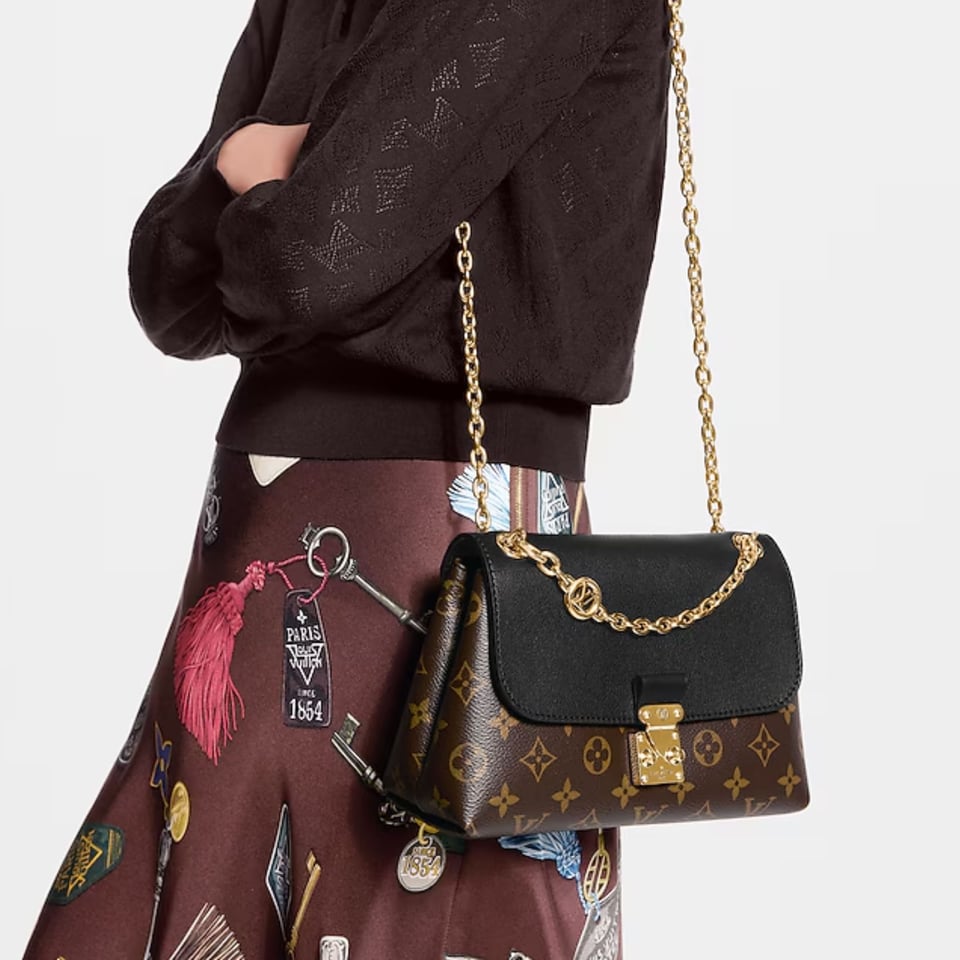 Louis Vuitton Madeleine BB Monogram/Black 24cm M28424 view 11