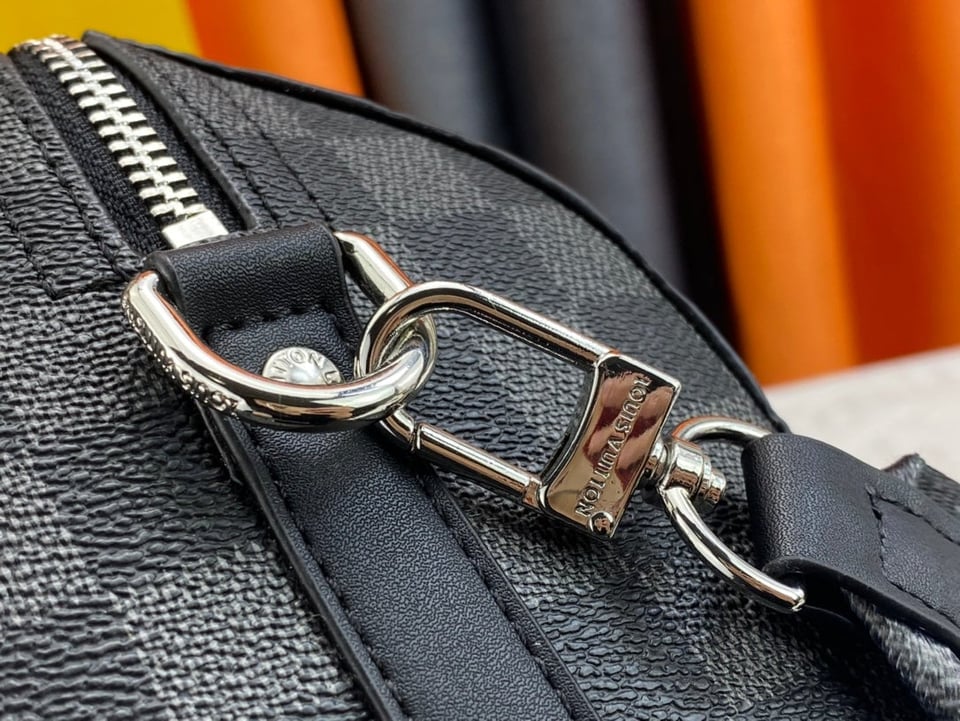 Louis Vuitton City Keepall Black Graphite 27Cm N40452 view 5