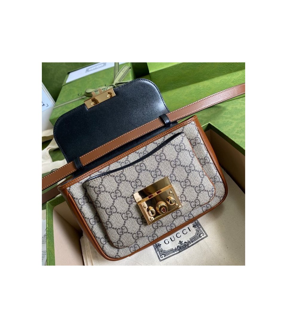 Gucci Padlock Mini Bag Black view 11