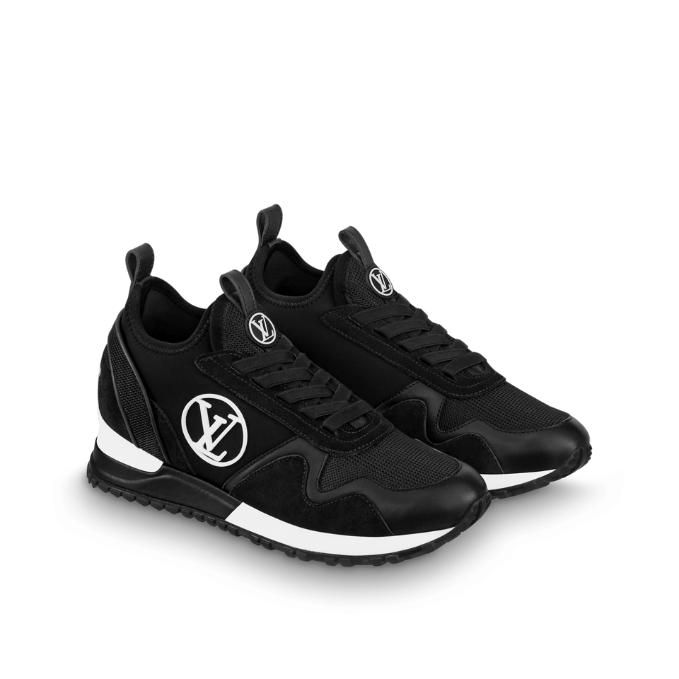 Louis Vuitton Run Away Sneaker Black 1A9Er7 view 2