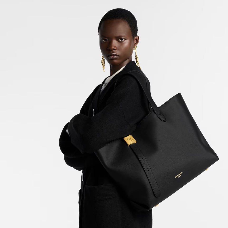 Louis Vuitton Low Key Cabas Mm 47cm/ 18.5in Black M25341 view 3
