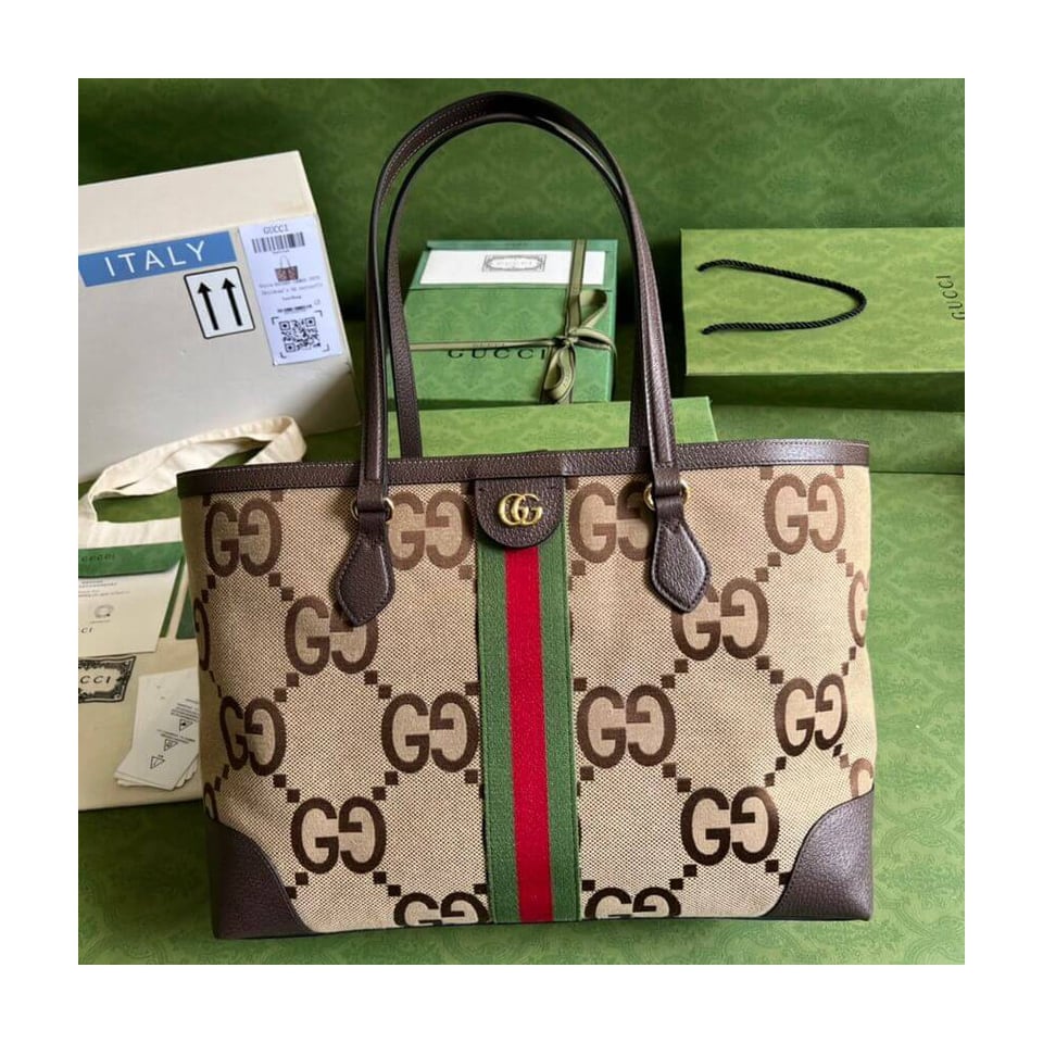 Gucci Ophidia Jumbo GG Medium Tote 631685 view 3