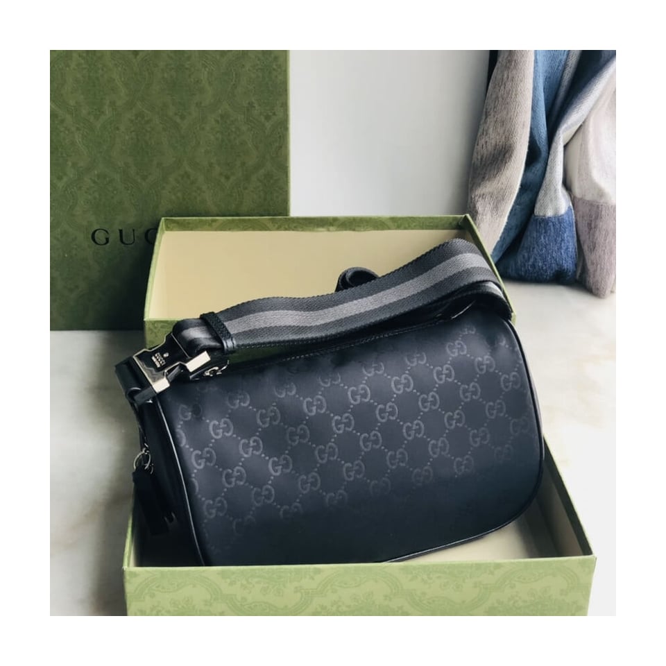 Gucci GG Guccissima Nylon Waist Crossbody Bag view 8