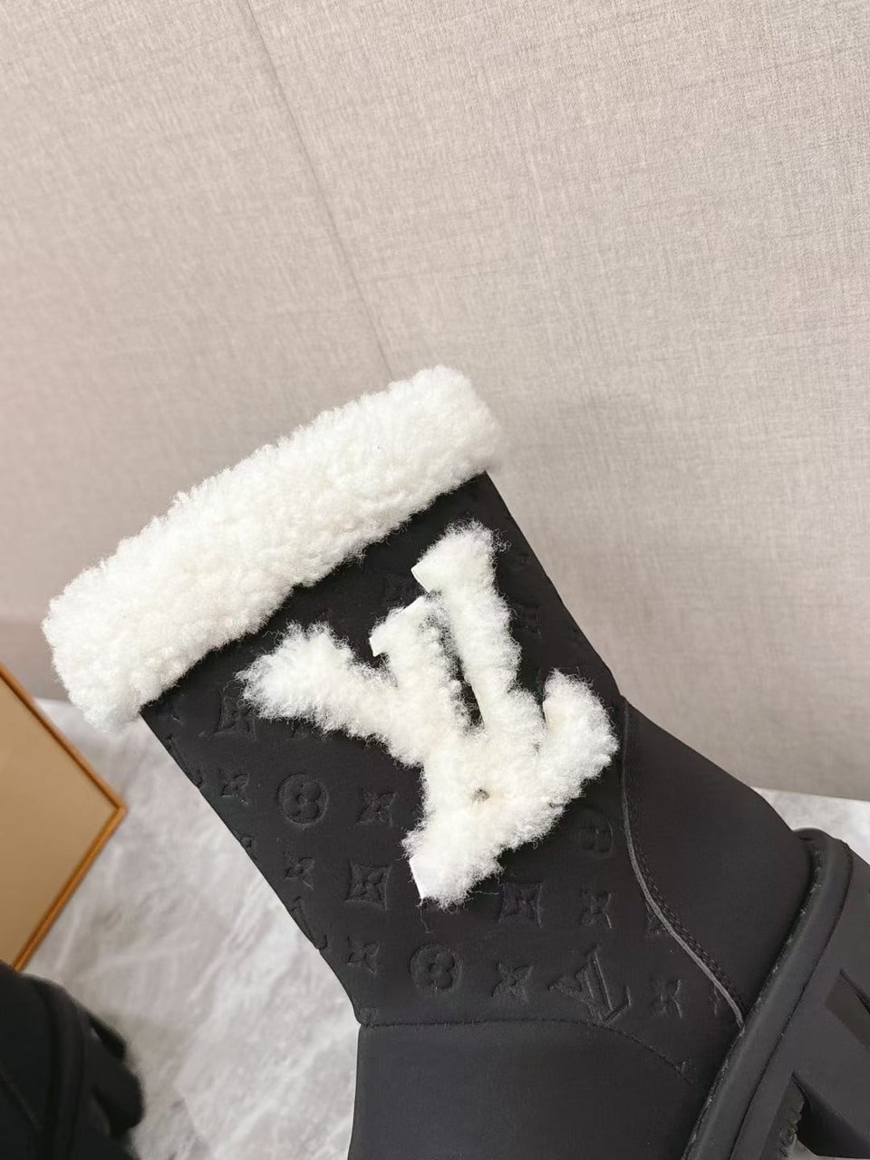 Louis Vuitton Ankle Boots In Bronze Black view 6