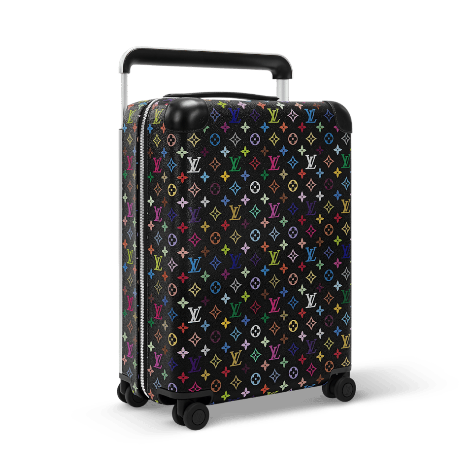 Lv Horizon 55 Multicolor Monogram Black Carry-On Suitcase 55cm/21.6in view 3