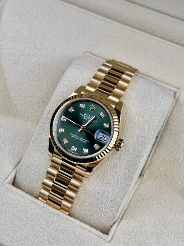 [Superclone] Rolex Datejust 31mm Olive Green Dial President 278278 view 2