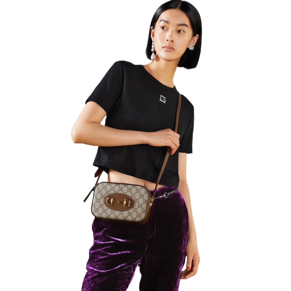 Gucci Horsebit 1955 Small Shoulder Bag view 3