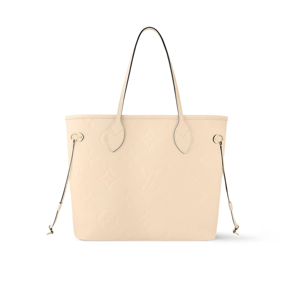 Louis Vuitton Neverfull Mm Tote Bag Crème Beige 31cm M46676 view 2