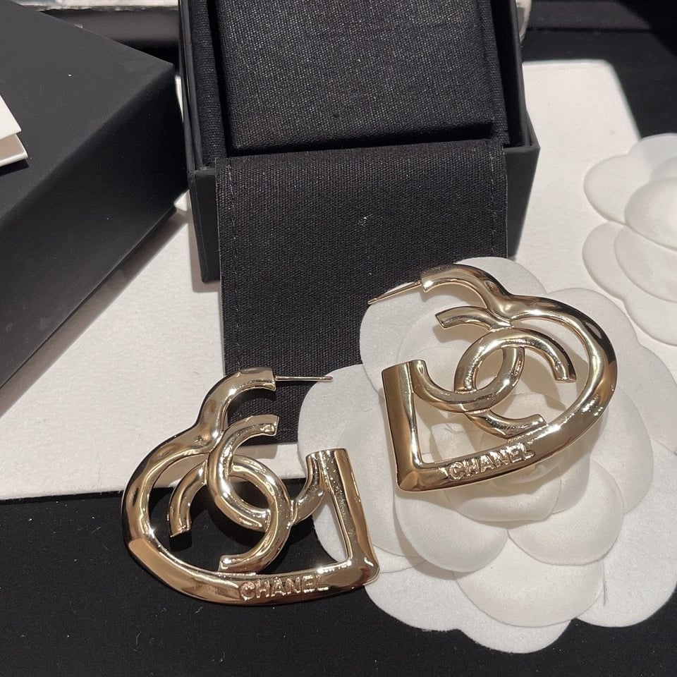 Chanel Cc Earrings view 6