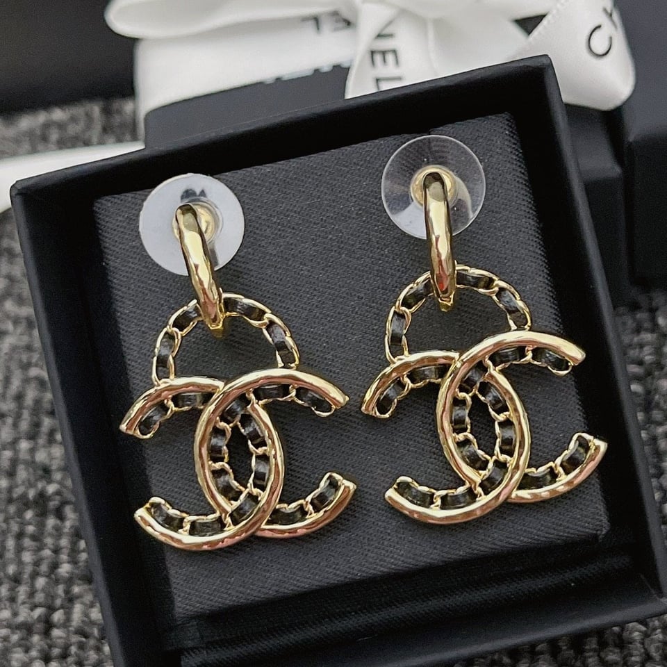 Chanel Cc Earrings view 2
