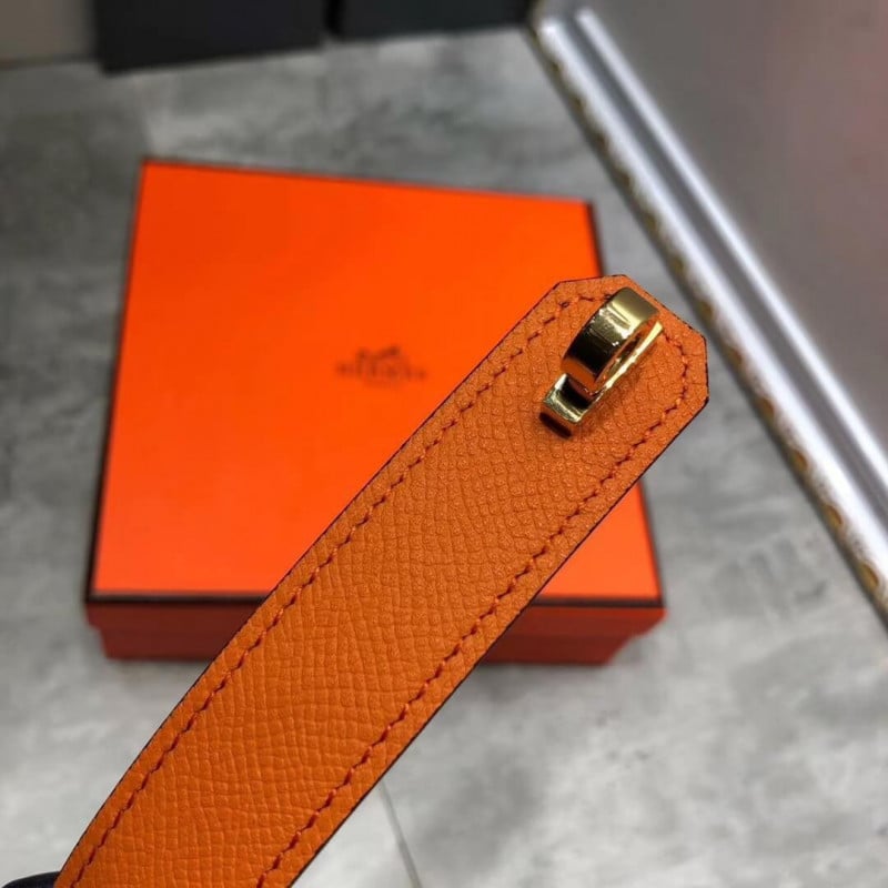 Hermes O’Kelly 24 Belt H07960 Orange view 4