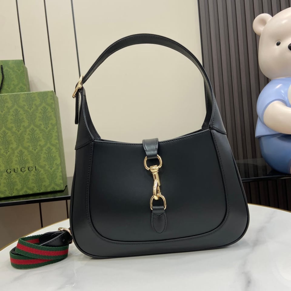Gucci Jackie Small Shoulder Bag Smooth Leather 27.5cm view 6