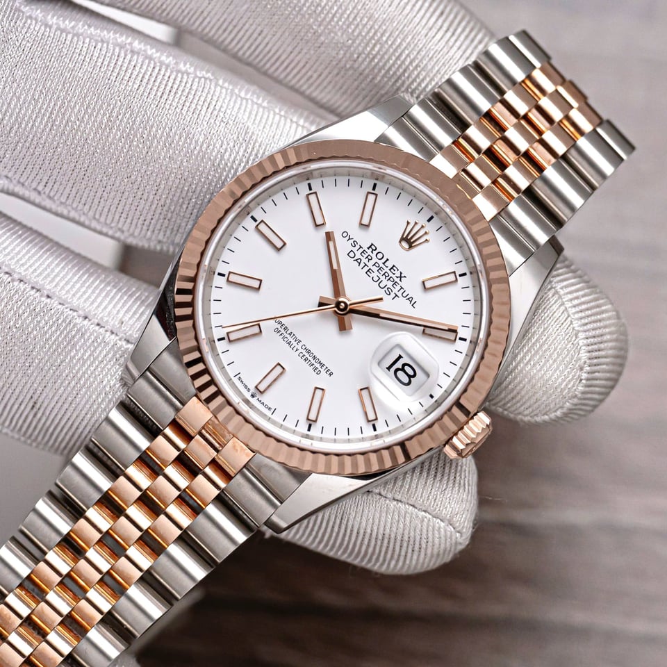 [Superclone] Rolex Datejust 36mm White Dial Jubilee 126231 view 3