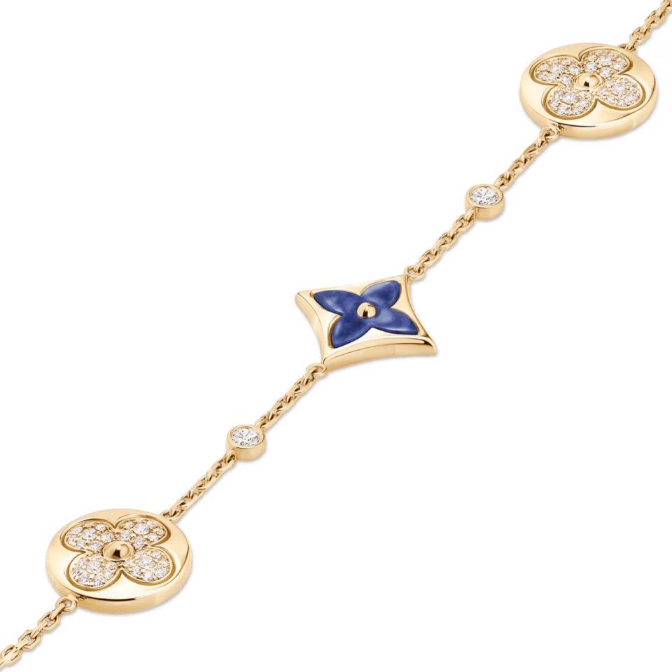 Louis Vuitton Color Blossom BB Star Sun Multi-Motif Bracelet QA5318 view 3