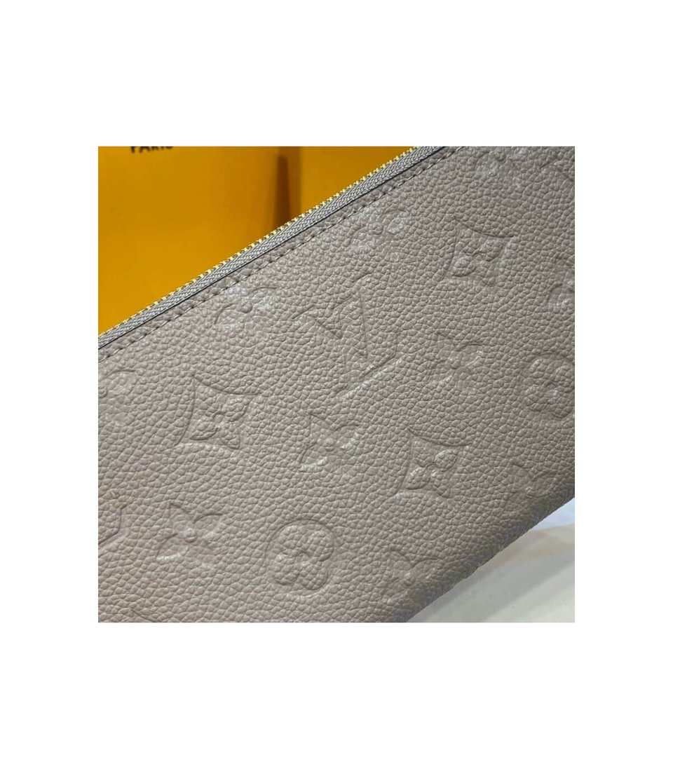 Louis Vuitton Monogram Empreinte Zippy Wallet Tourterelle view 6