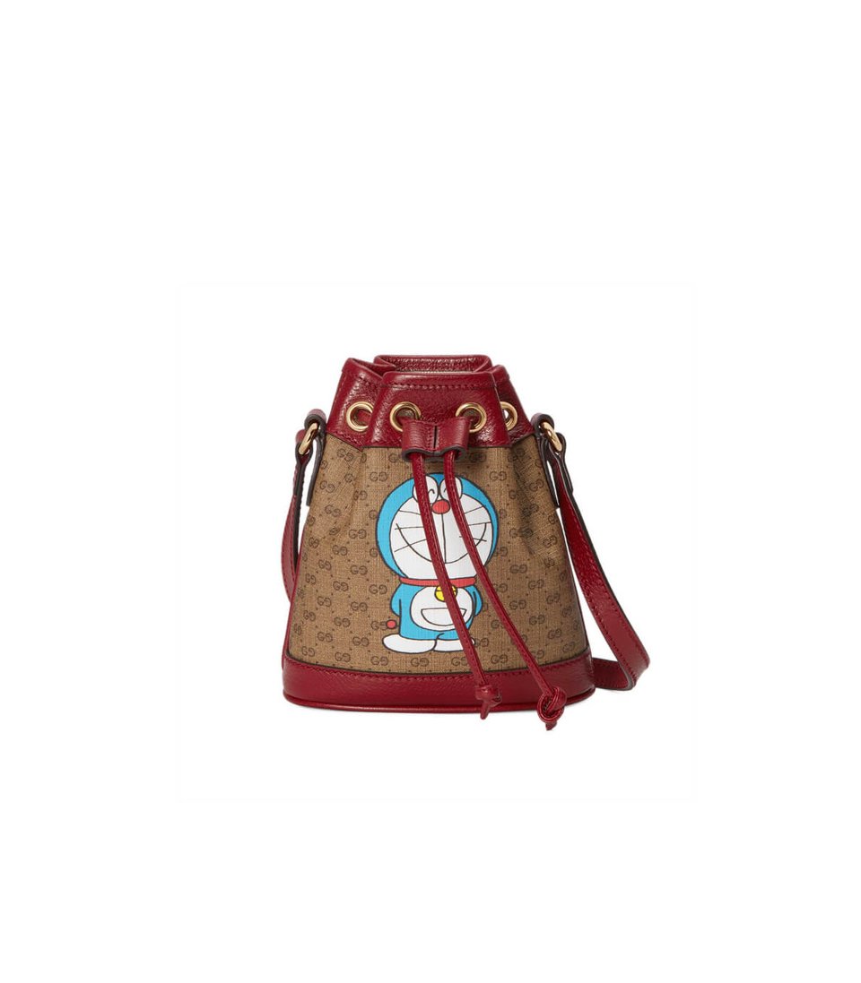 Doraemon x Gucci Mini Bucket Bag view 2