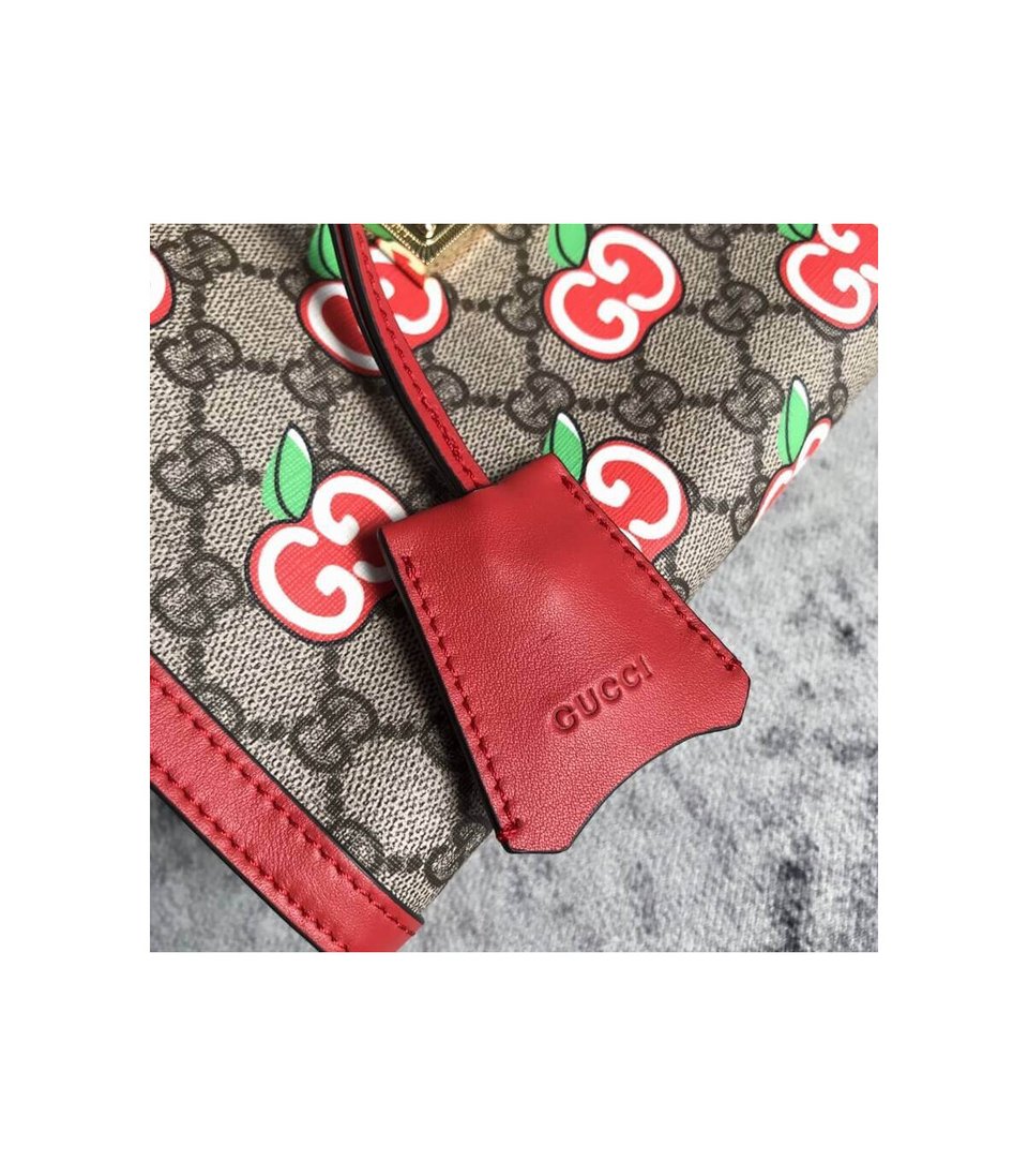 Gucci GG Apple Print Small Shoulder Bag view 11
