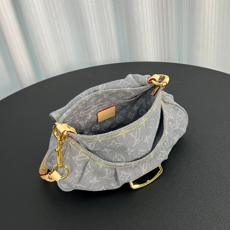 Louis Vuitton Monogram Denim Sunset Shoulder Bag 27cm/ 10.6in view 4