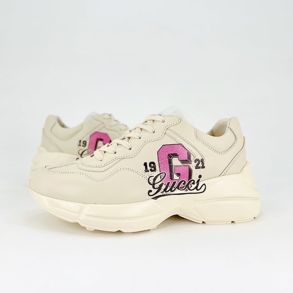 Gucci Women’S Rhyton Trainer Ivory 817482 Upg00 9522 view 3