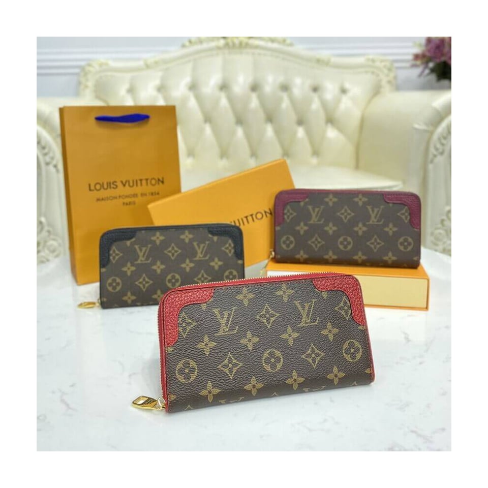 Louis Vuitton Monogram Zippy Wallet Retiro view 12