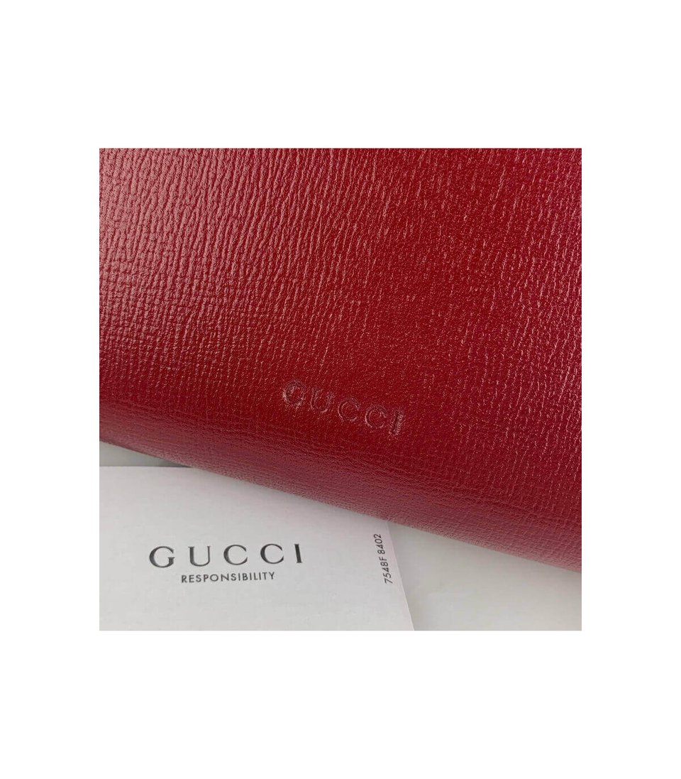 Gucci Dionysus Mini Chain Bag in Red and Pink Leather 20cm view 10