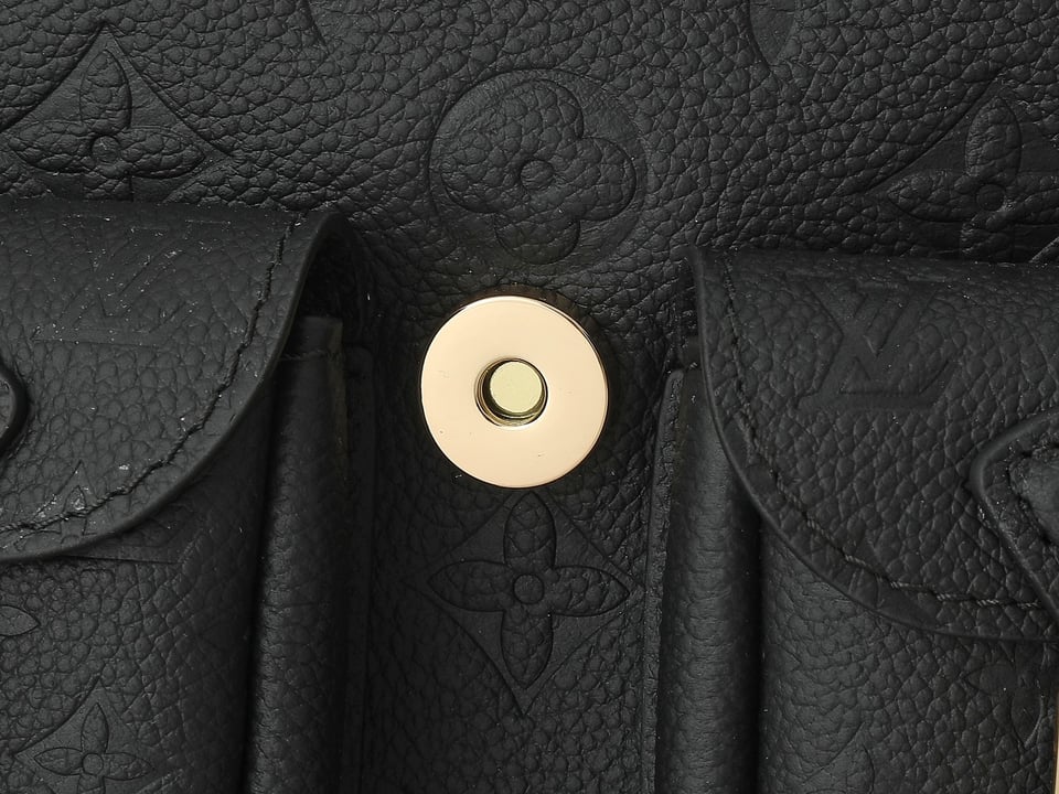 Louis Vuitton Backup Monogram Empreinte Leather – Women – Handbags Black view 9