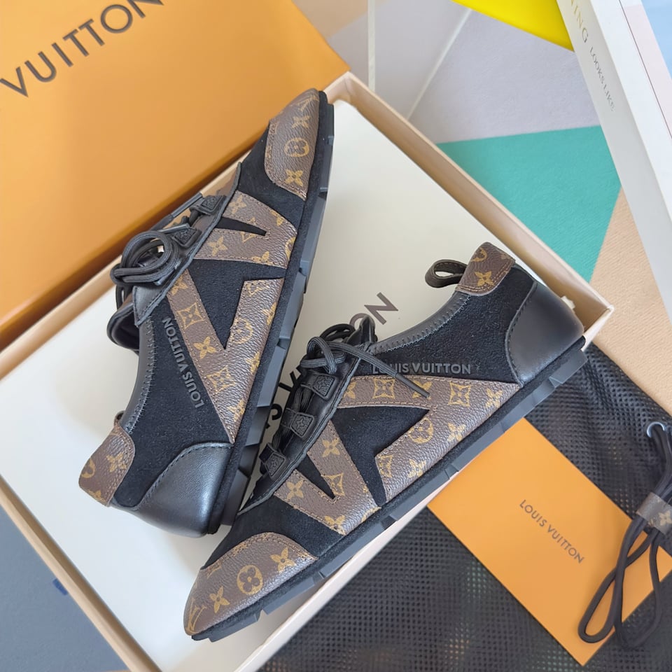 Louis Vuitton Sneakerina Monogram Canvas Brown – Ballet- Women’s Hybrid Sneakers view 9