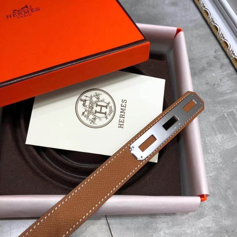 Hermes O’Kelly 24 Belt H07960 Brown view 3