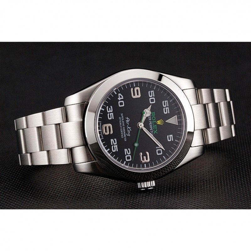 Rolex Air-King 38mm Black Dial 116900 view 5