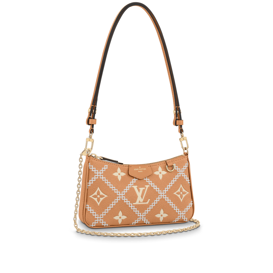 Louis Vuitton Easy Pouch On Strap 19Cm Beige view 2