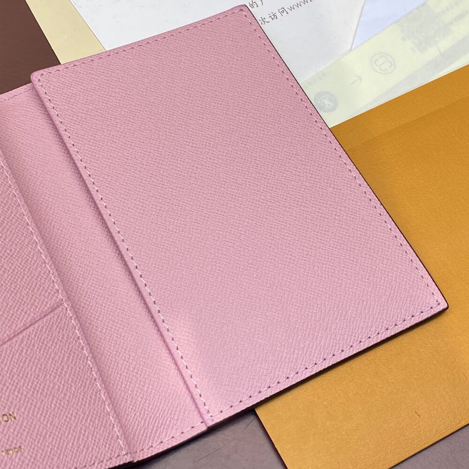 Louis Vuitton Vivienne Skating Passport Cover Pink view 8