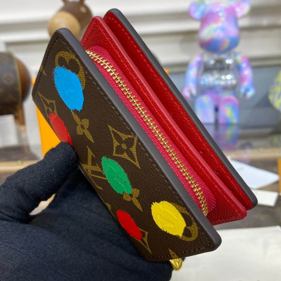 Louis Vuitton x Yayoi Kusama Lou Wallet view 6
