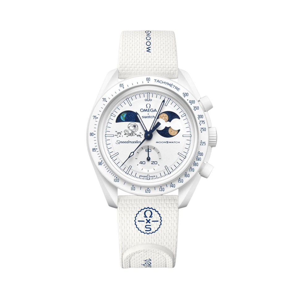 Omega Speedmaster Snoopy Moonwatch 42 mm view 2